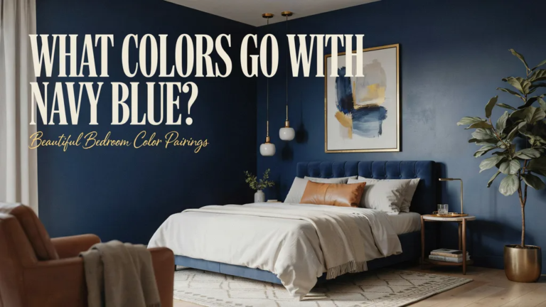 What Colors Go With Navy Blue?