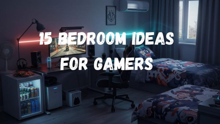 15 Bedroom Ideas for Gamers: Level Up Your Gaming Sanctuary 2026