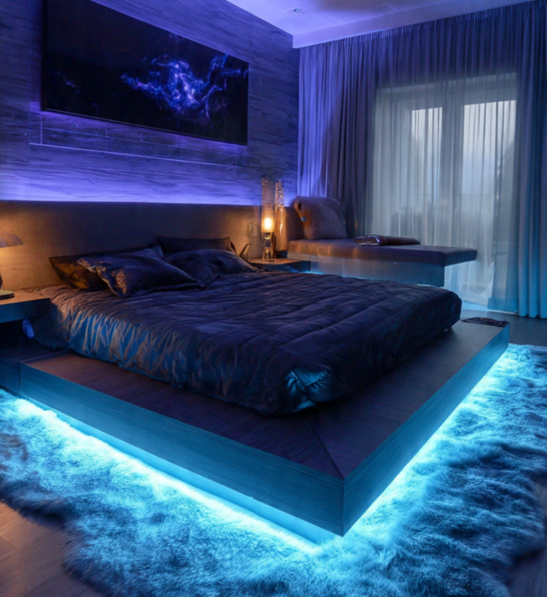 9 LED Light Bedroom Decor Ideas That Look Cool 2026