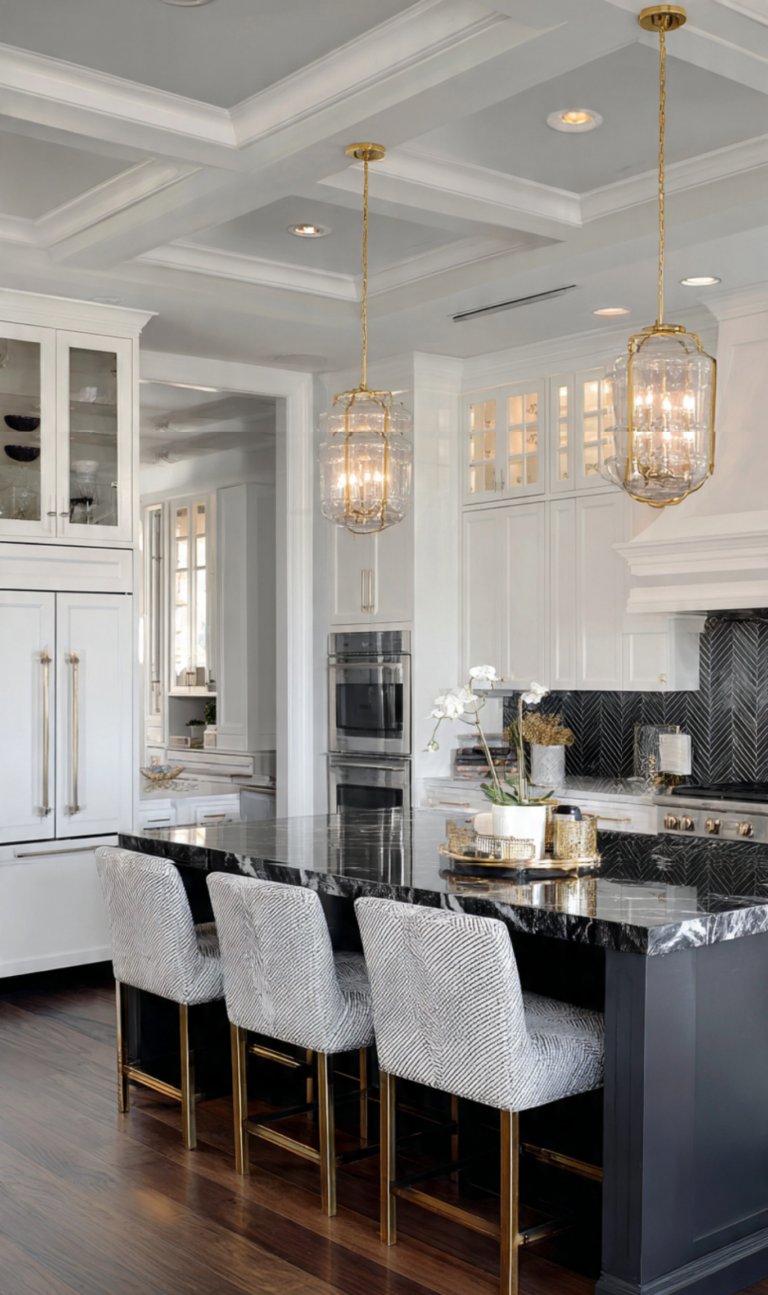 A Complete Design Guide to Kitchen Black Countertops and White Cabinets Ideas 2026