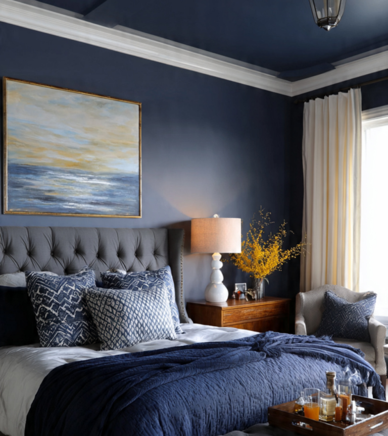 12 Navy Blue Bedroom Ideas to Elevate Your Space in 2026