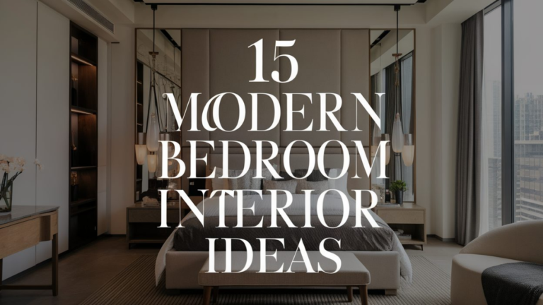 15 Stylish Modern Bedroom Interior Ideas to Copy 2026