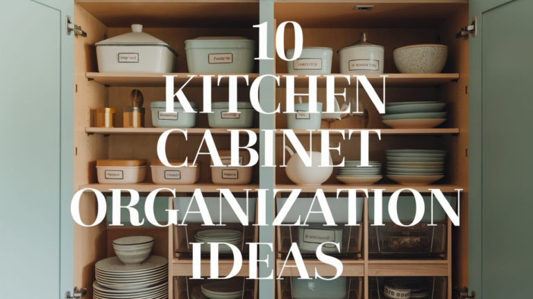 10 Practical Kitchen Cabinet Organization Ideas Made Easy 2026