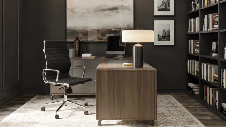 Masculine Home Office Ideas that Balance Bold & Professional