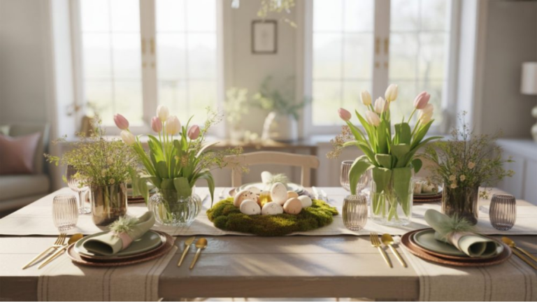 31 Fresh Easter Tablescapes for a Festive Dining Setup 2026