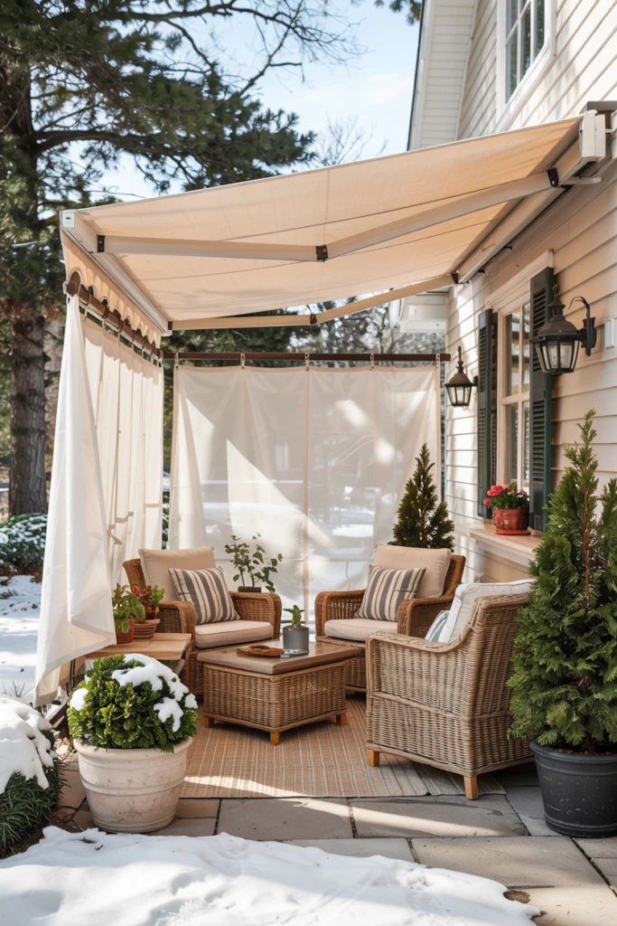 20 Cozy Porch Enclosure Ideas to Enjoy Your Outdoor Space All Winter