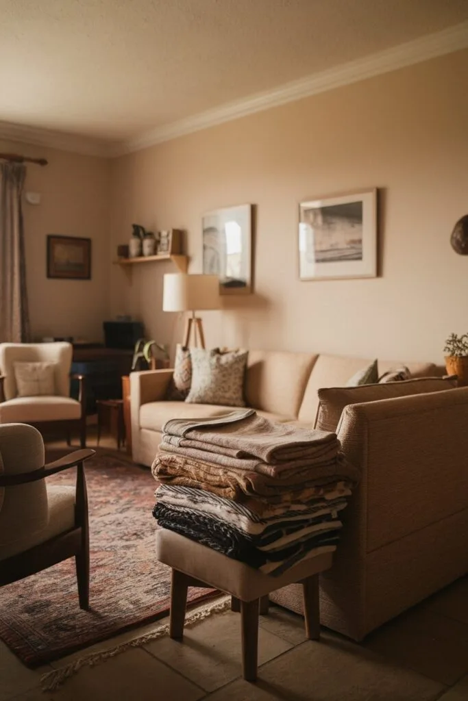 15+ Living Room Blanket Storage Ideas – Stylish & Space-Saving Solutions