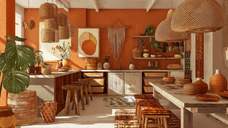 18 Easy Ways to Create a Warm Stylish Space for Afro Boho Kitchen Ideas on a Budget