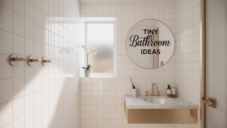 Genius Tiny Bathroom Ideas That Make Small Spaces Feel Bigger and Stylish 2026