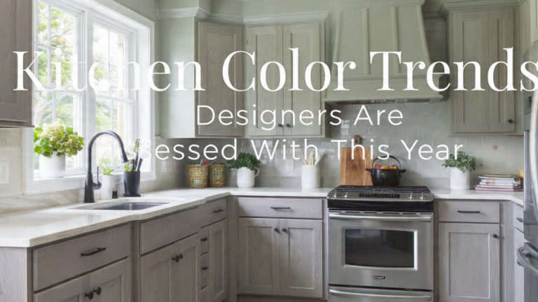 Kitchen Color Trends Designers Are Using in 2026 for Modern Homes