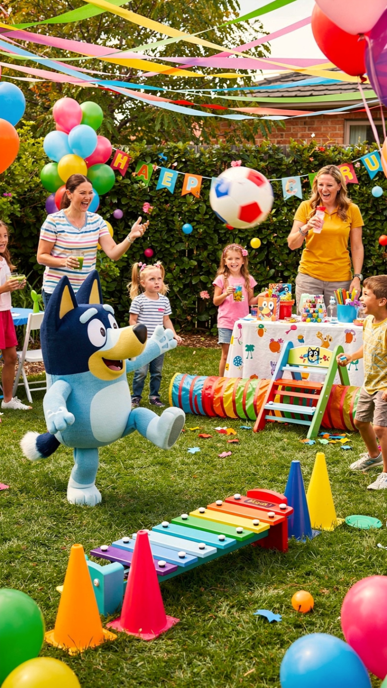 Bluey Party Games for  Fun, Easy & Kid-Friendly Birthday Ideas