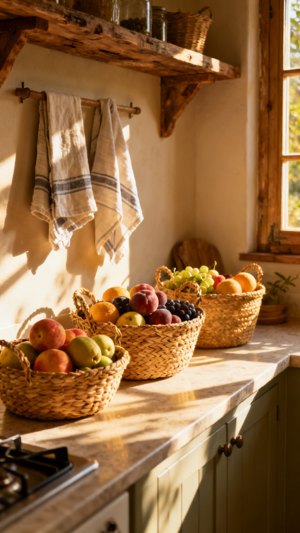 Use Woven Baskets for Stylish Storage