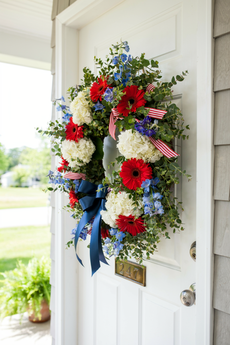 21 Summer Wreath Ideas for Front Door
