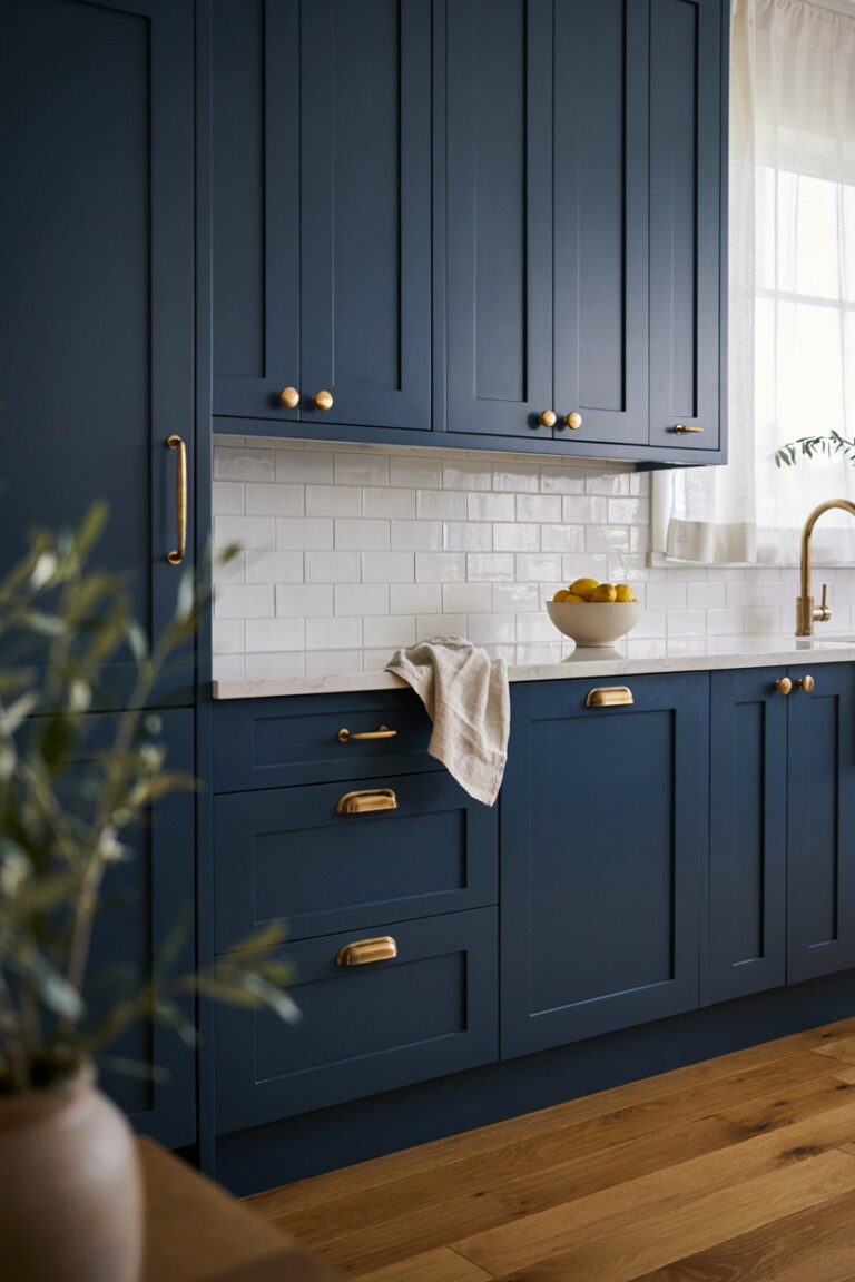 24 Blue Kitchen Cabinet Ideas