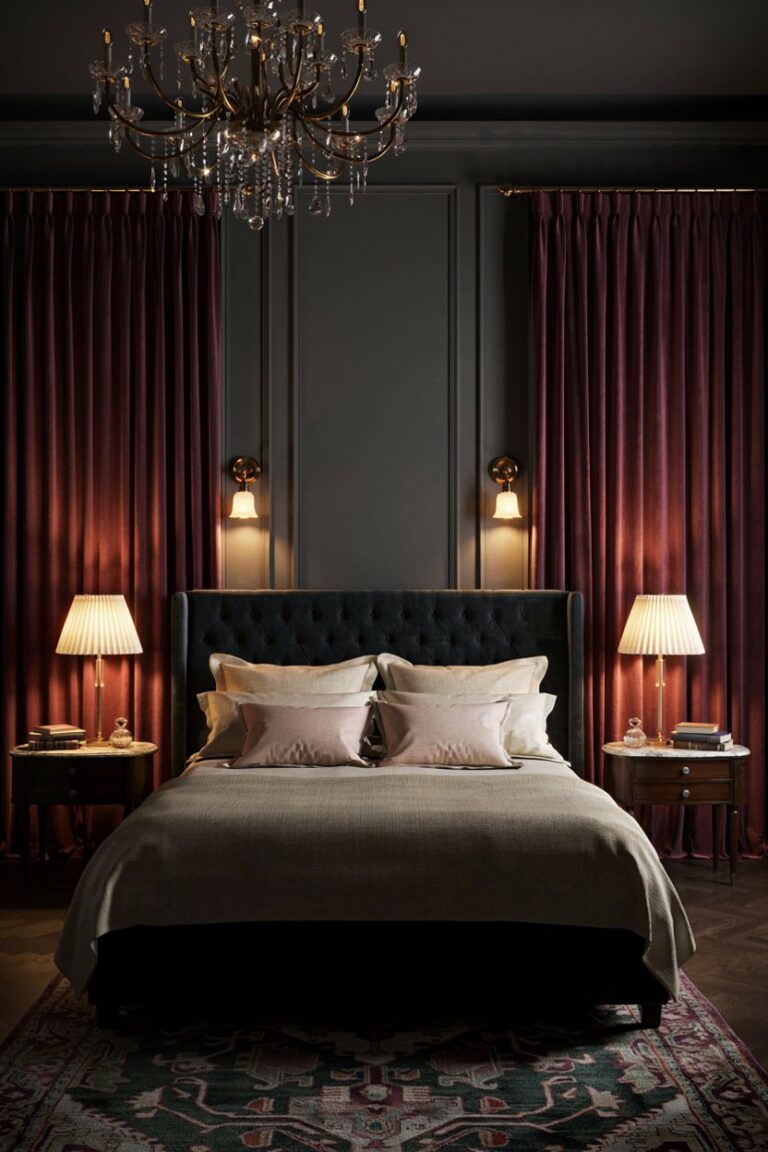 26 Dark Feminine Bedroom Ideas to Create an Intimate Haven