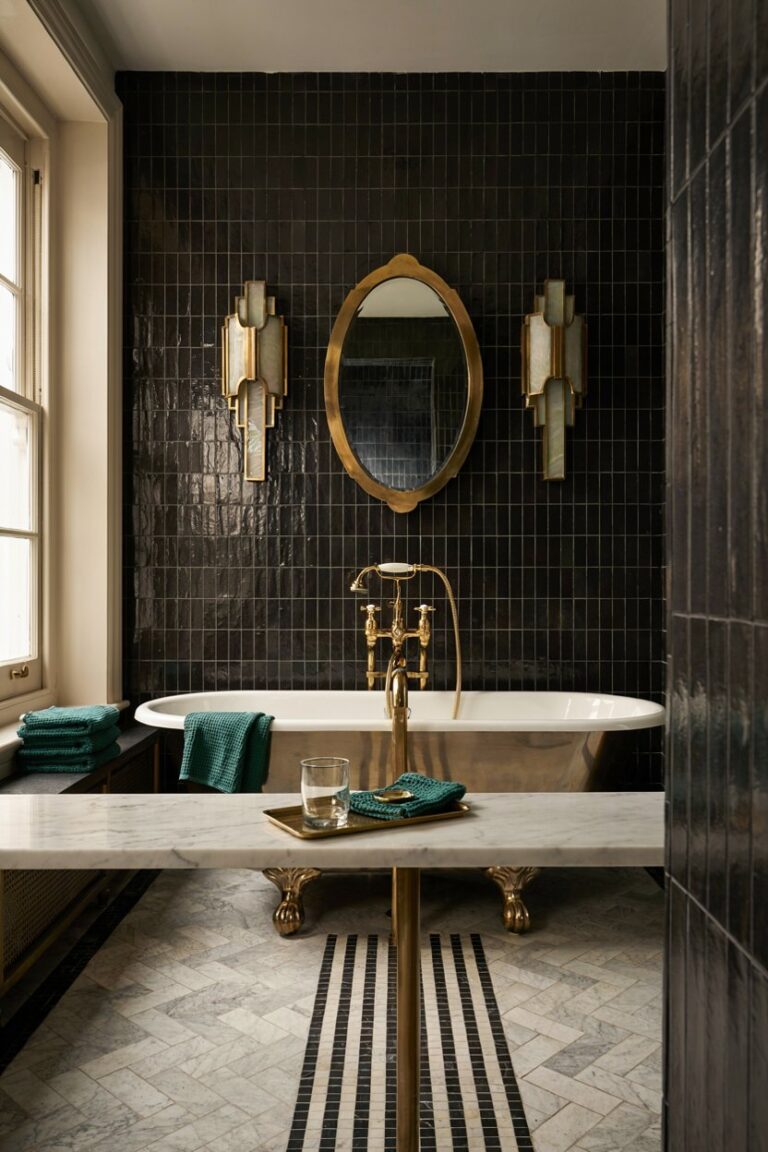 30 Moody Vintage Bathroom Ideas that Transcend Time